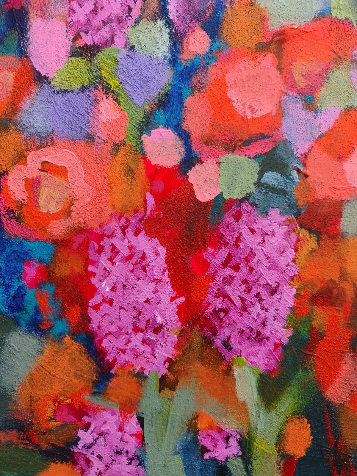 detail texturovaného obrazu