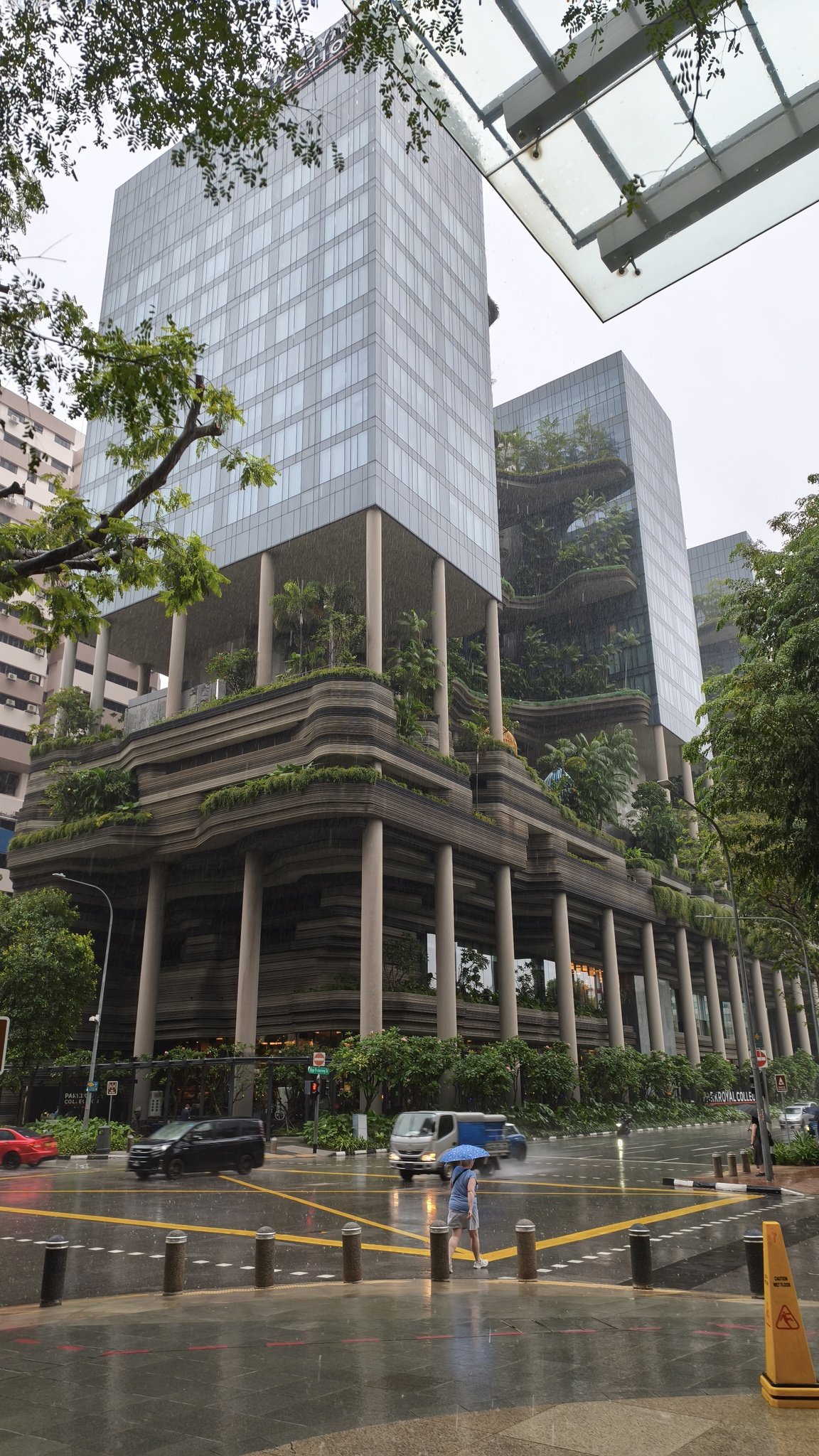 Hotel PARKROYAL COLLECTION Pickering se zelenými terasami v centru Singapuru