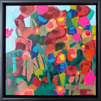 Earthly Garden, 33 x 33 cm