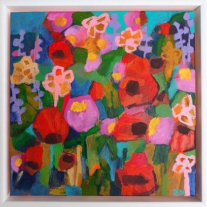 Garden in Motion, 33 x 33 cm