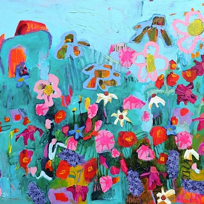 Let's Spring, 70 x 140 cm