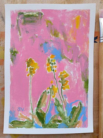 Sold, Sunlit Blooms