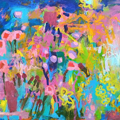 Under The Pressure of Summer, 100 x 140 cm