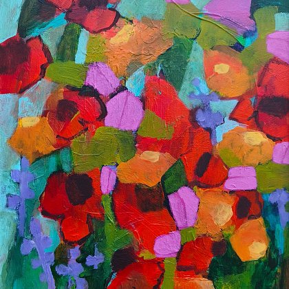 Field of Petals, 38 x 48 cm