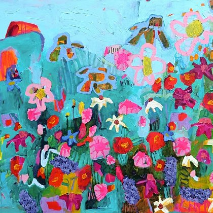 Let's Spring, 70 x 140 cm