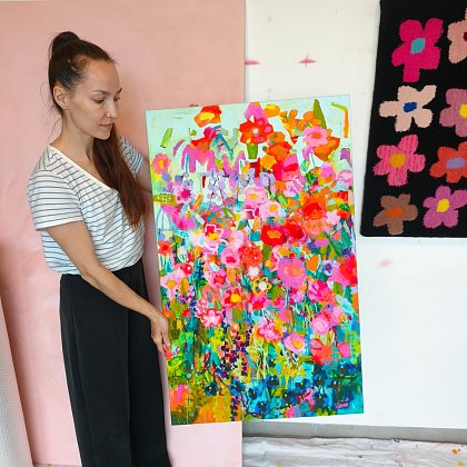 Floral Crush reprodukce