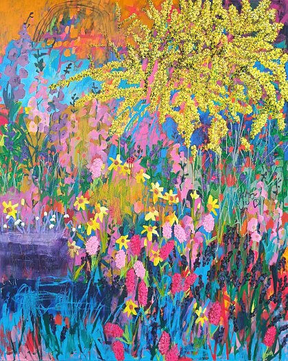 Spring Awakening, 160 x 200 cm