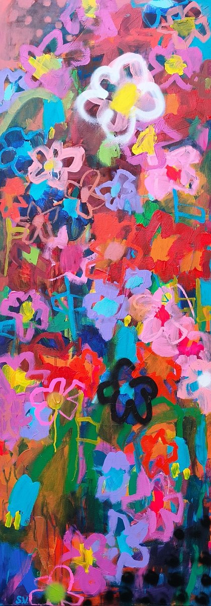 Urban Bloom, 50 x 140 cm