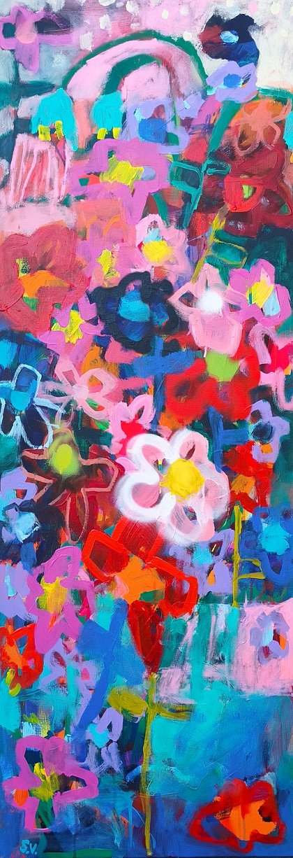 Flower Jam, 50 x 140 cm