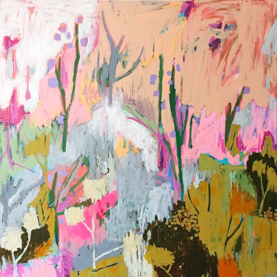 Spring Is Here: The Painting Process