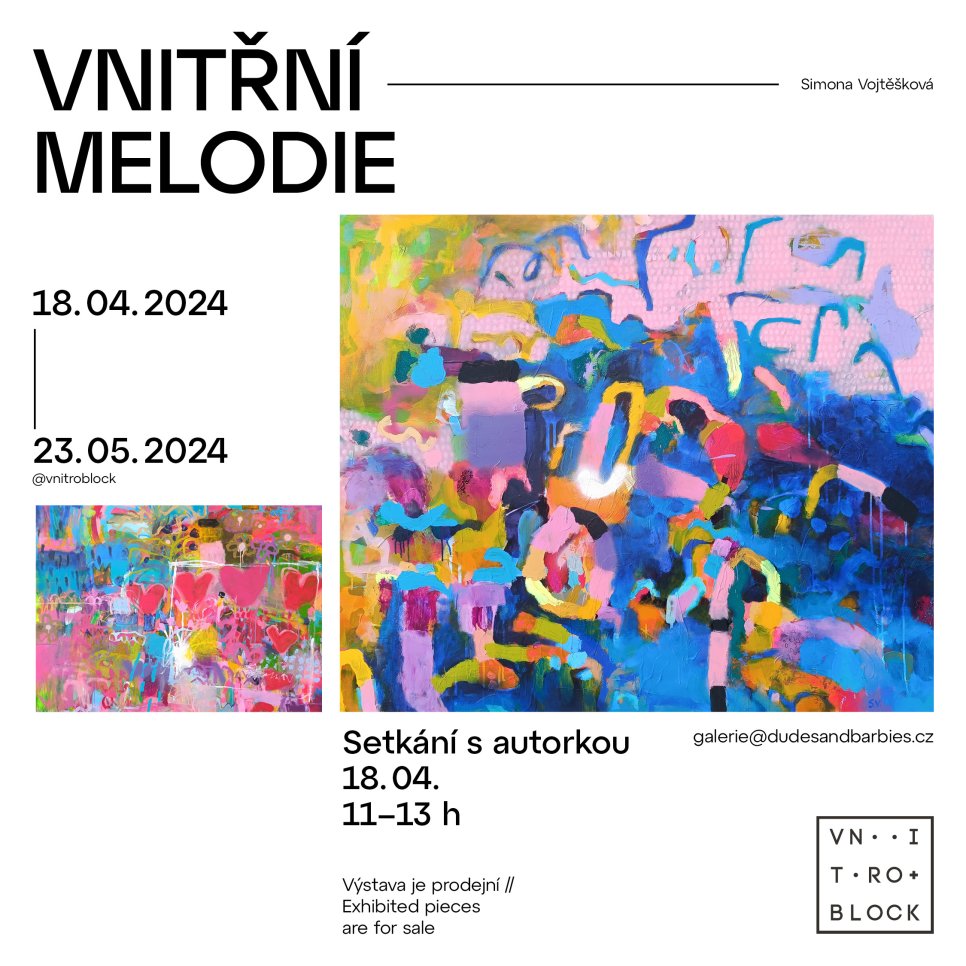 Exhibition at Vnitroblock: April 18 – May 23, 2024
